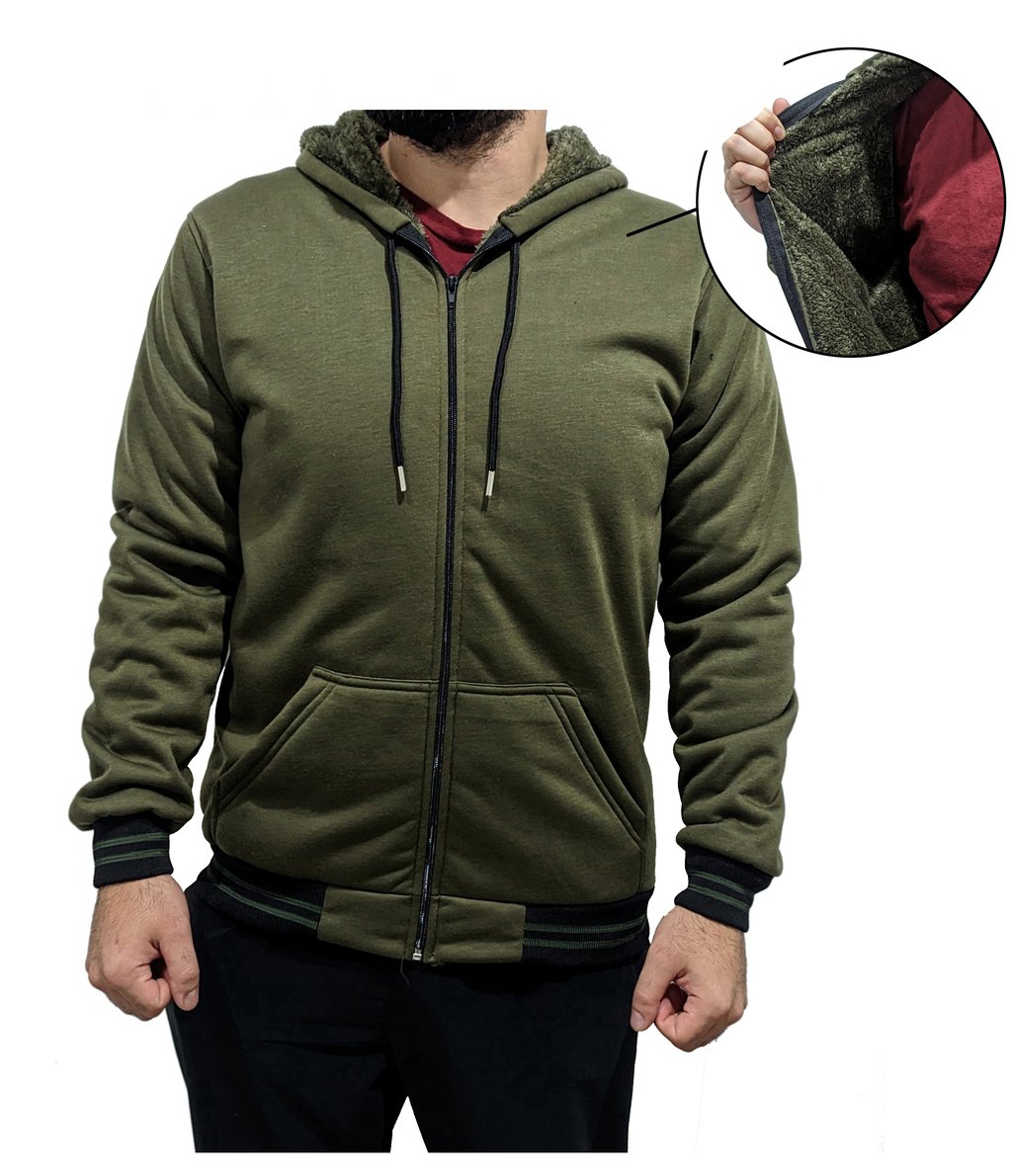 Campera de Friza con Interior de Peluche – Unisex